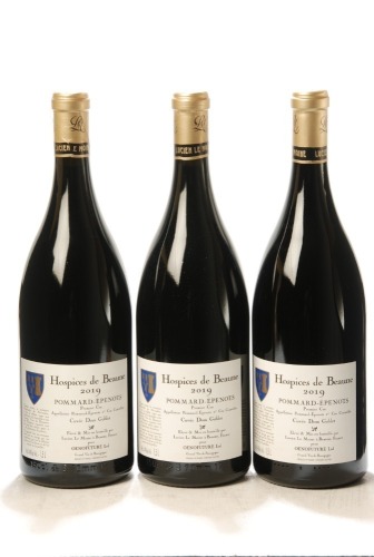 Pommard 1er Cru Les Epenots Cuvee Dom Goblet 2019 Hospices de Beaune 3 Mags OCC IN BOND