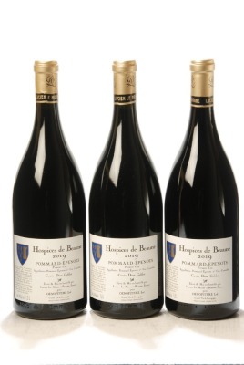 Pommard 1er Cru Les Epenots Cuvee Dom Goblet 2019 Hospices de Beaune 3 Mags OCC IN BOND
