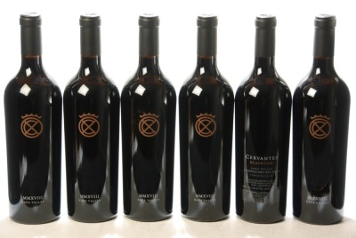 Cervantes Family Vineyards Blacktail Proprietary Red 2018 Napa Valley 6 Bts OCC IN BOND