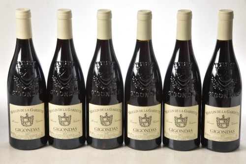 Gigondas Ventabren Moulin de la Gardette 2012 6 bts