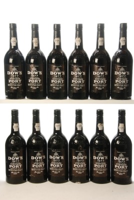 Dow's Vintage Port 1977 12 Bts OWC