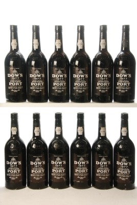 Dow's Vintage Port 1977 12 Bts OWC
