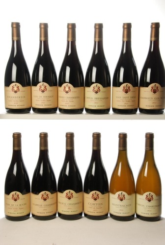Domaine Ponsot Grand Cru Mixed Case 2011 no 142/200 12 bts OWC In Bond