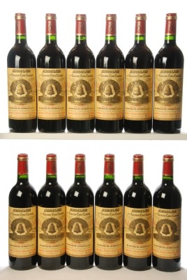 Chateau Angelus 1998 Saint Emilion 12 Bts OWC IN BOND