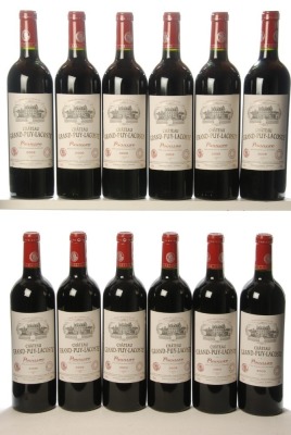 Chateau Grand Puy Lacoste 2009 Pauillac 12 Bts IN BOND