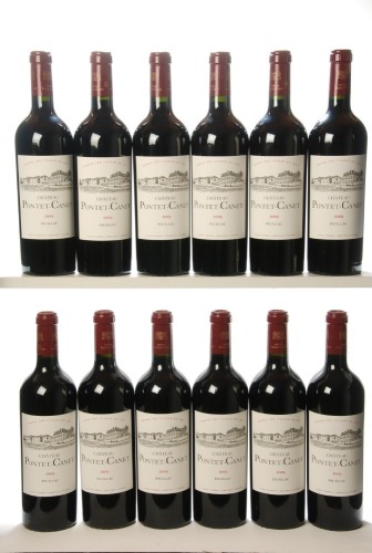 Chateau Pontet Canet 2009 Pauillac 12 Bts OWC IN BOND