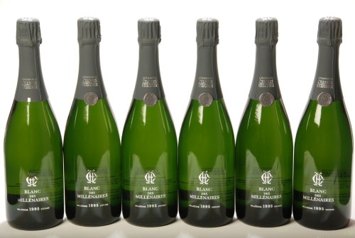 Champagne Charles Heidsieck Blanc des Millenaires 1995 6 Bts OCC IN BOND