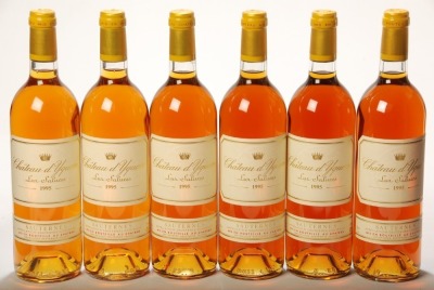 Chateau D'Yquem 1995 Sauternes 6 Bts OWC IN BOND