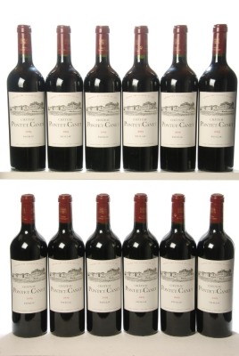 Chateau Pontet Canet 2009 Pauillac 12 Bts OWC IN BOND