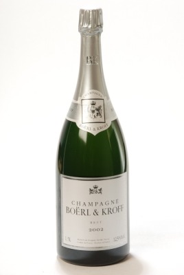 Champagne Boerl and Kroff Brut Vintage 2002 1 Mag OWC IN BOND