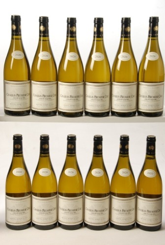 Chablis 1er Cru Fourchaume 2020 Domaine Daniel Dampt and Fils 12 Bts OCC IN BOND