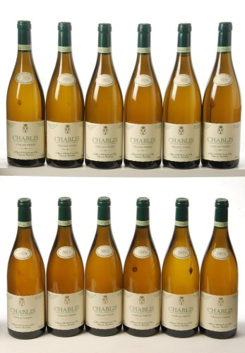 Chablis Vieilles Vignes 2019 Domaine Gilbert Picq 12 Bts OCC IN BOND