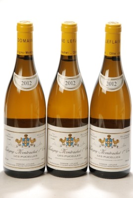 Puligny Montrachet 1er Cru Les Pucelles 2012 Domaine Leflaive 3 Bts