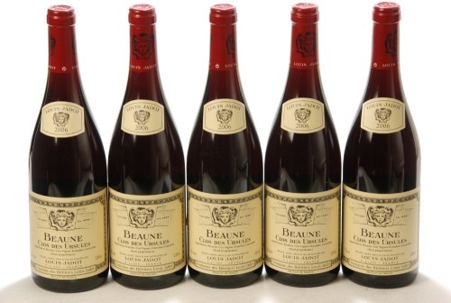 Beaune 1er cru Les Vignes Franches Clos des Ursules 2006 Domaine des H&eacute;ritiers Louis Jadot 5 Bts