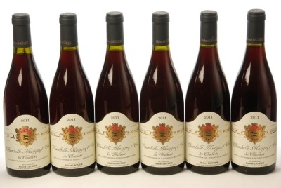 Chambolle Musigny 1er Cru Les Chabiots 2011 Domaine Hubert Lignier 6 Bts OCC In Bond