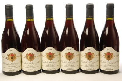 Chambolle Musigny 1er Cru Les Chabiots 2011 Domaine Hubert Lignier 6 Bts OCC In Bond
