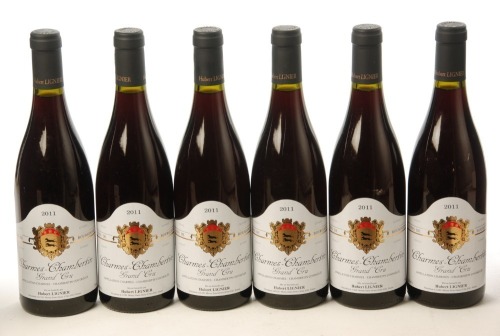 Charmes Chambertin Grand Cru 2011 Domaine Hubert Lignier 6 Bts OCC in Bond
