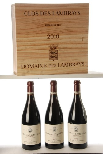 Clos des Lambrays Grand Cru 2019 Domaine des Lambrays 3 Bts OWC IN BOND