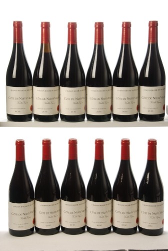 Cotes de Nuits Villages Vieilles Vignes 2010 Maison Roche de Bellene 12 Bts OCC In Bond