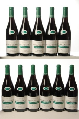 Nuits Saint Georges 1er Cru Clos des Porrets 2008 Domaine Henri Gouges 11 Bts OCC IN BOND