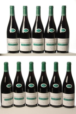 Nuits Saint Georges 1er Cru Clos des Porrets 2010 Domaine Henri Gouges 11 Bts OCC IN BOND