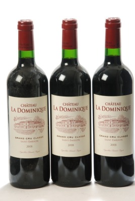 Chateau La Dominique 2008 Saint Emilion 3 Bts