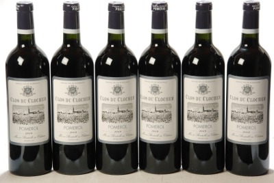 Clos du Clocher 2009 Pomerol 6 Bts