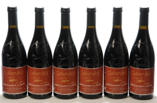 Chateauneuf du Pape Colombis 2018 Isabel Ferrando 6 Bts OCC In Bond