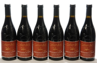 Chateauneuf du Pape Colombis 2018 Isabel Ferrando 6 Bts OCC In Bond