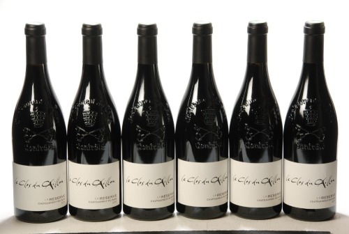 Ch&acirc;teauneuf-du-Pape R&eacute;serve 2012 Clos du Caillou 6 Bts