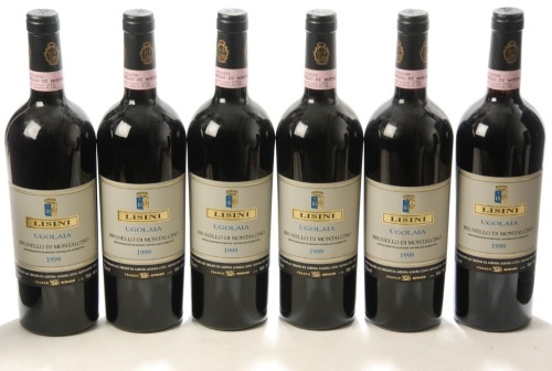 Brunello di Montalcino Ugolaia 1999 Lisini 6 Bts OCC