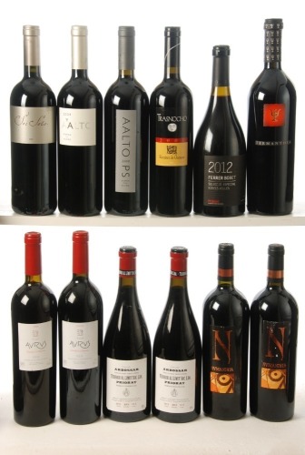 Ferrer Bobet Seleccio Especial Vinyes Velles 2012 Priorat 1 Bt L Arbossar Terroir Al Limit 2013 Priorat 2 Bt Bodegas Aalto 2004 Ribera del Duero 1 Bt Sei Solo 2012 Ribera del Duero 1 Bt Bodegas Aalto PS Pagos Seleccionados Tinto 2000 Ribera del Duero 1 B