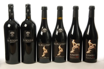 Rioja Vinedos de Paganos El Puntido 2004 1 Bt Rioja Vinedos de Paganos El Puntido 2005 1 Bt Rioja Vinedos de Paganos El Puntido 2009 1 Bt Rioja Vinedos de Paganos El Puntido 2010 1 Bt Rioja Sierra Cantabria Finca El Bosque 2012 1 Bt Rioja Sierra Cant