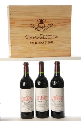 Vega Sicilia Valbuena 2016 Ribera del Duero 3 Bts OCC IN BOND