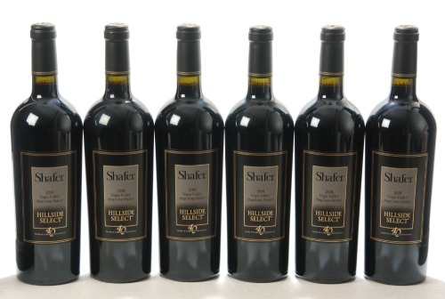 Shafer Hillside Select 2018 Napa Valley 6 Bts OWC IN BOND