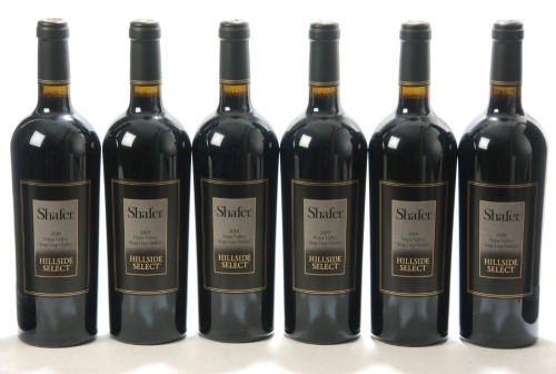 Shafer Hillside Select 2019 Napa Valley 6 Bts OWC IN BOND
