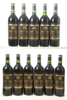 Chateau Trotte Vieille Premier Grand Cru Classe 2000 Saint Emilion Grand Cru 11 Bts OWC