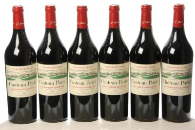 Chateau Pavie 2011 Saint Emilion 6 Bts IN BOND