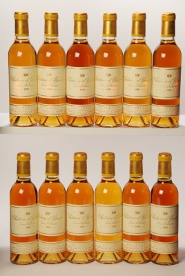 Chateau d Yquem 1998 Sauternes 12 Hlf Bts IN BOND
