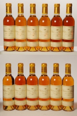 Chateau d Yquem 1998 Sauternes 12 Hlf Bts IN BOND