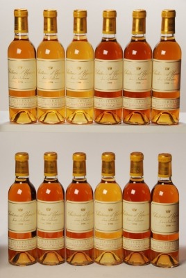Chateau d Yquem 1998 Sauternes 12 Hlf Bts IN BOND