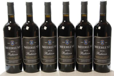 Meerlust Estate Rubicon 2016 6 Bts OCC