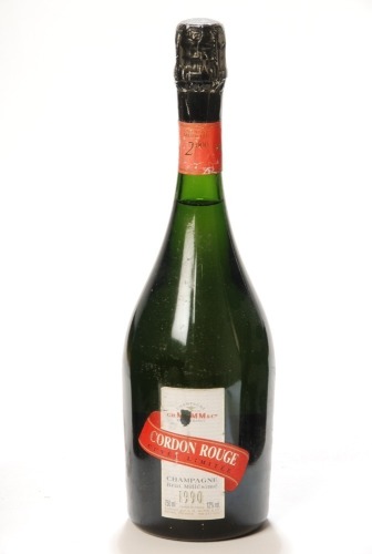 Champagne GH Mumm Cordon Rouge Cuvee Limitee Brut Millesime 1990 1 Bt