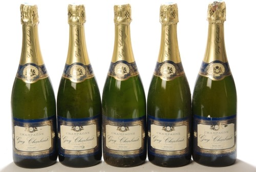 Champagne Guy Charbaut Demi Sec Selection NV 5 Bts