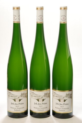 Wehlener Sonnenuhr Riesling Kabinett Joh. Jos. Prum 2022 3 Mags OCC