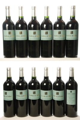 L'Excellence de Belliard Grand Cru 2012 Saint Emilion 12 Bts OWC IN BOND