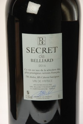 L' Excellence de Belliard Le Secret 2014 1x6 litre Bt IN BOND