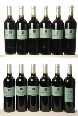 L' Excellence de Belliard de Margaux 2012 12 Bts IN BOND