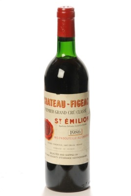 Chateau Figeac 1986 Saint Emilion 1 Bt