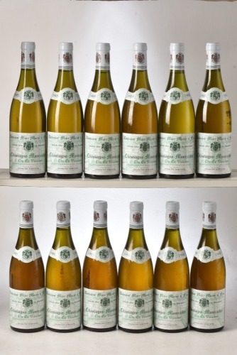 Chassagne Montrachet 1er Cru En Virondot 1998 Domaine Marc Morey 12 bts IN BOND